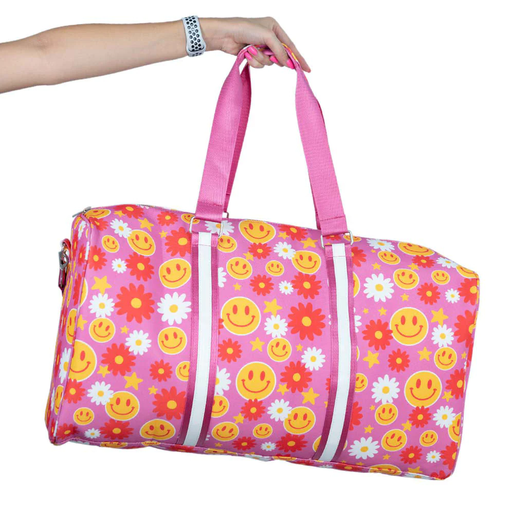 Happy Go Daisy Weekender Duffle Bag