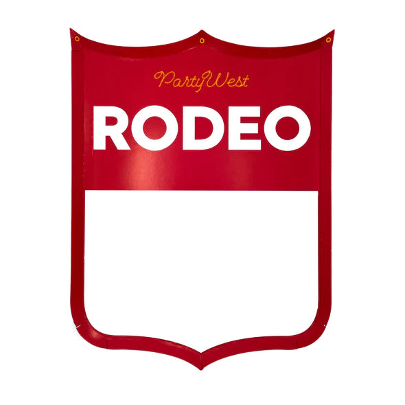 Rodeo Back Number Plates (Set of 8) - Brazen Ranch