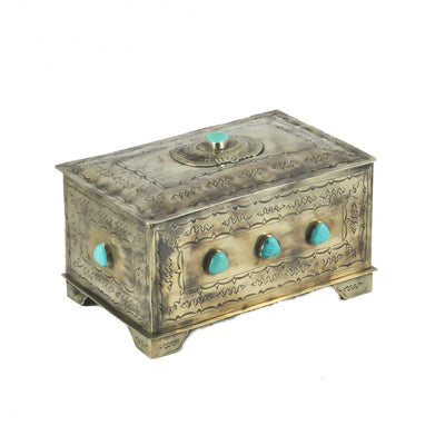 9 Stone Turquoise Box - Brazen Ranch