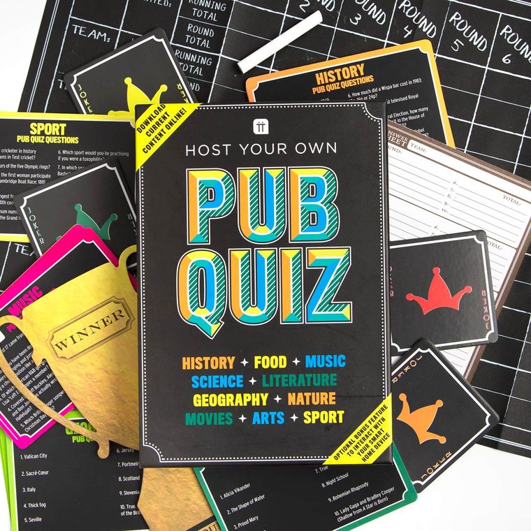 Host Your Own Pub Quiz Game - Brazen Ranch