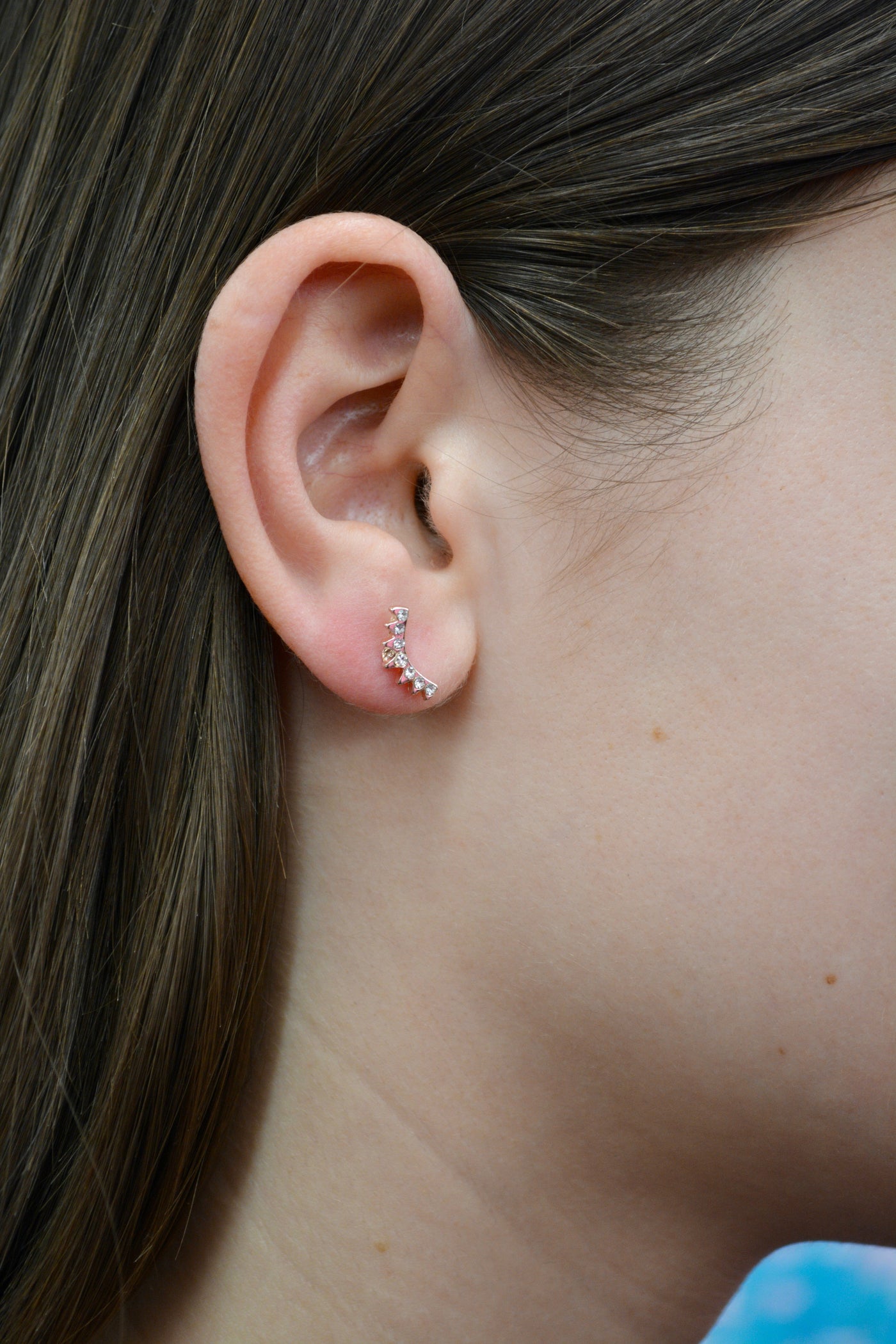Spikey Sparkle Studs