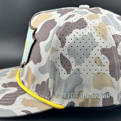 Marshland Camo Patch “Cowboy Hat” - Performance Rope Hat