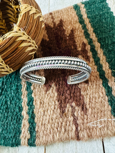 Handcrafted Sterling Silver Cuff Bracelet