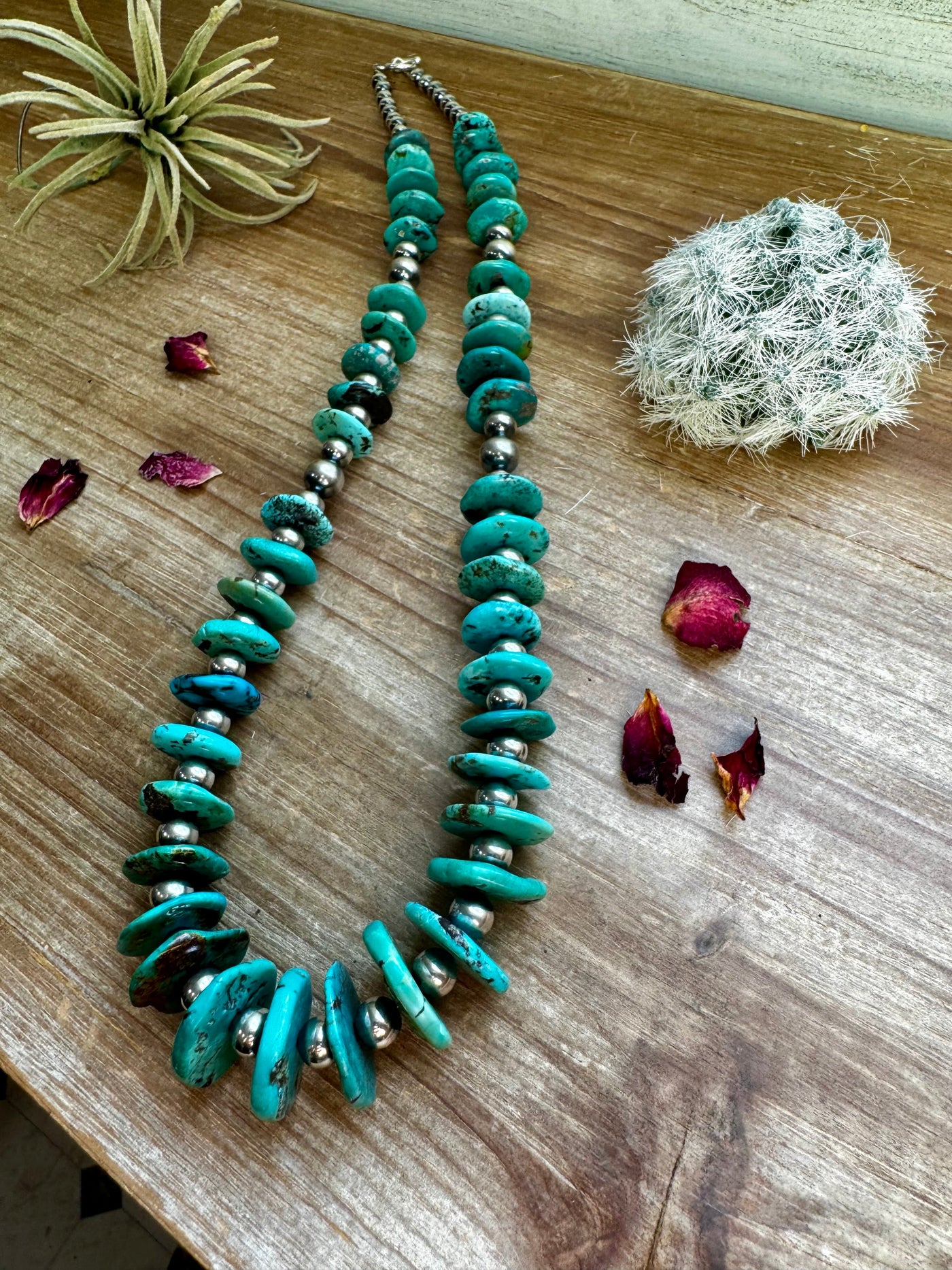 26 inch - NFR collection - sterling silver and turquoise