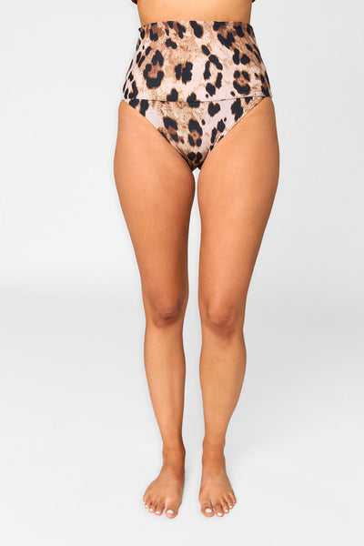 Marion High-Waisted Bikini Bottoms - Prowl