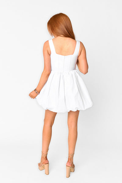 Heidi Mini Dress - White