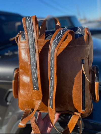 Bootstitch Leather Backpack