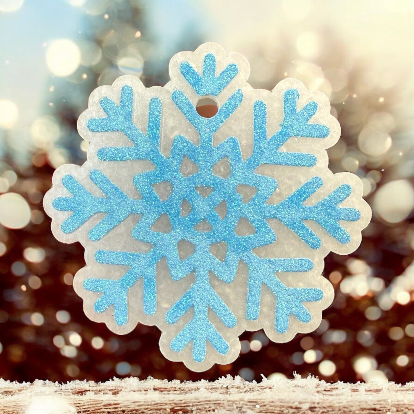 Snowflake Freshie