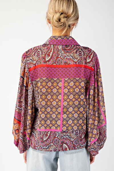 Bristol Boho Button Up
