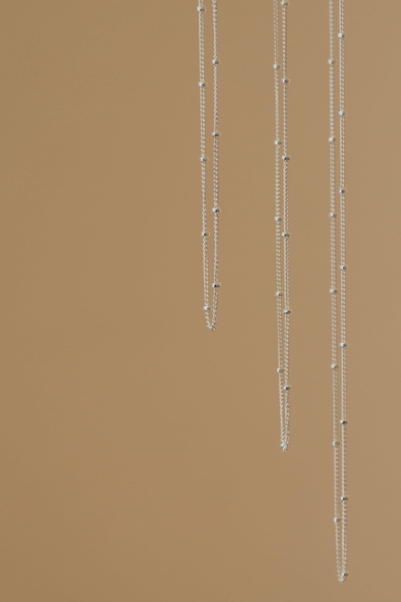 STERLING SILVER SATELLITE CABLE CHAIN
