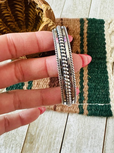 Handcrafted Sterling Silver Cuff Bracelet