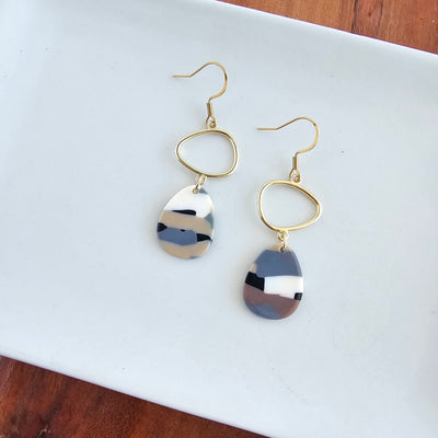 Quinn Earrings - Camo