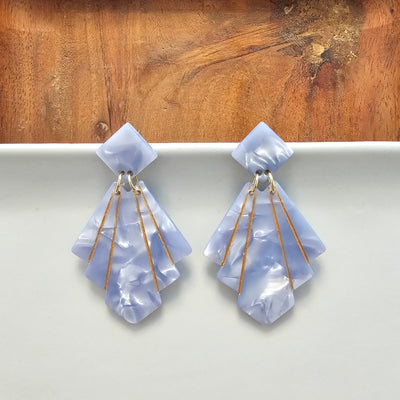 Estelle Earrings - Glacier Blue