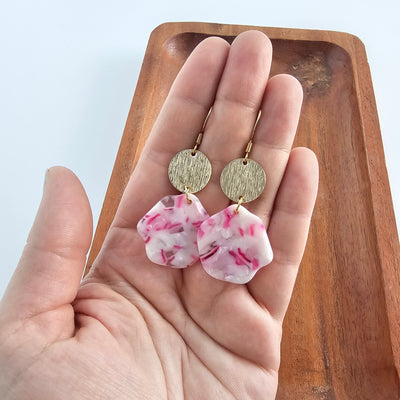 Hannah Earrings - Cherry Blossom