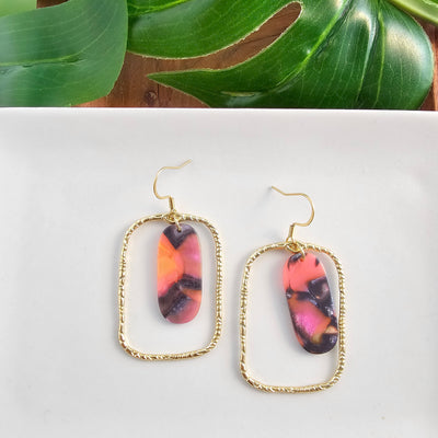 Madison Earrings - Bird of Paradise