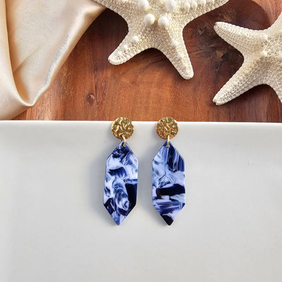 Gemma Earrings - Ocean Waves