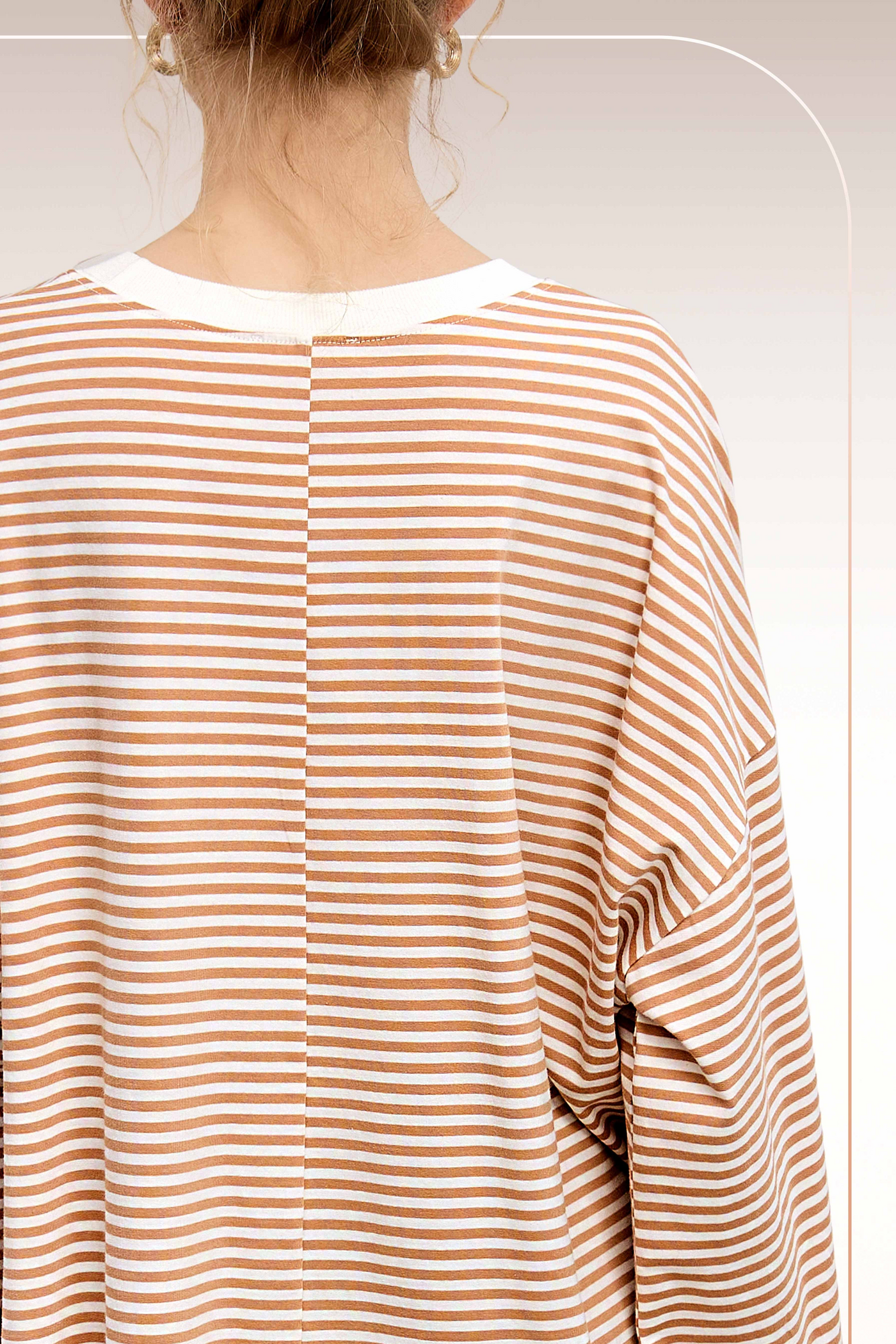 Sloane Striped Oversized Tunic
