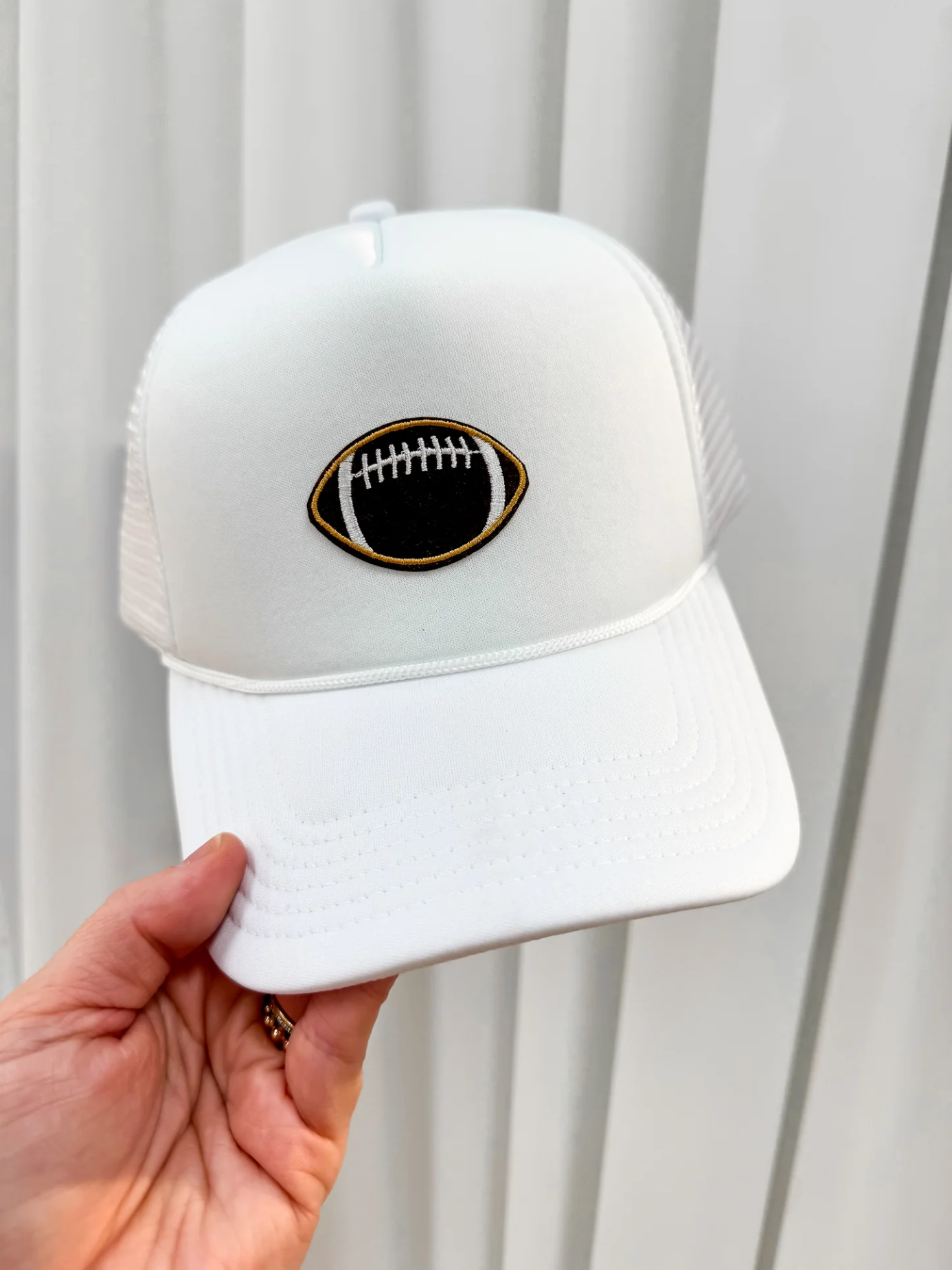 Football Patch Trucker Hat