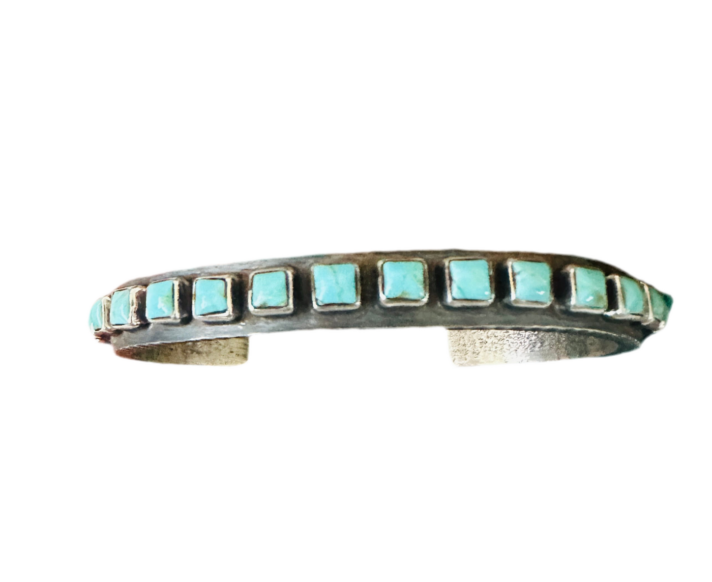 Handcrafted Turquoise & Sterling Silver Cuff Bracelet