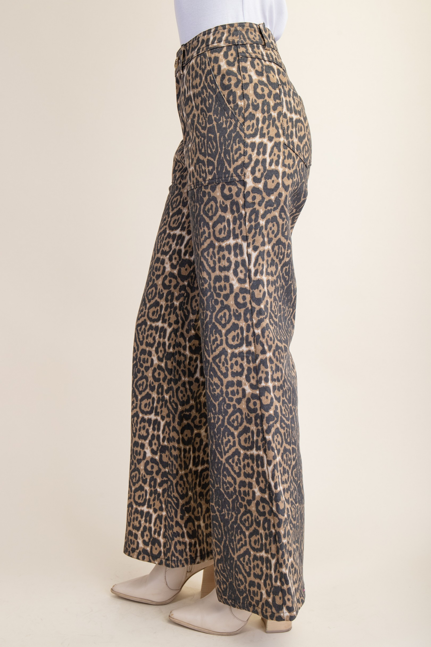 Leona Leopard Jeans