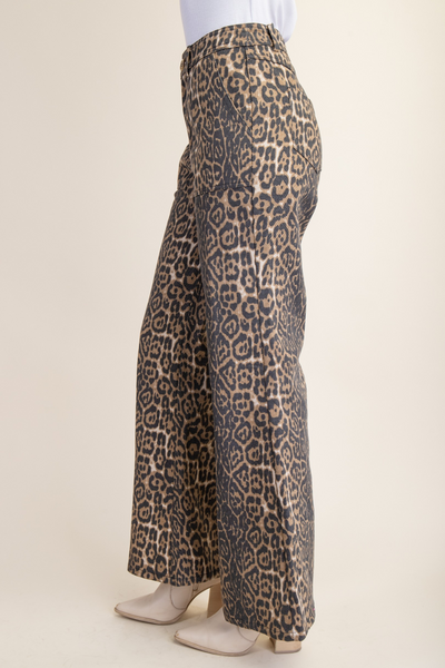 Leona Leopard Jeans