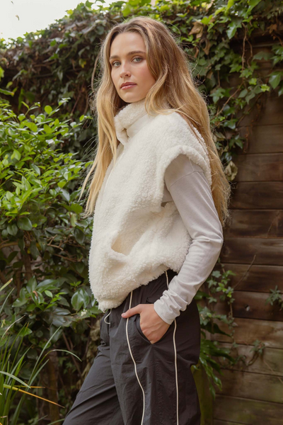 Snow Bunny Shearling Vest