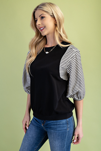 Scarlett Striped Top