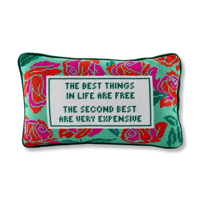 Expensive Needlepoint Pillow