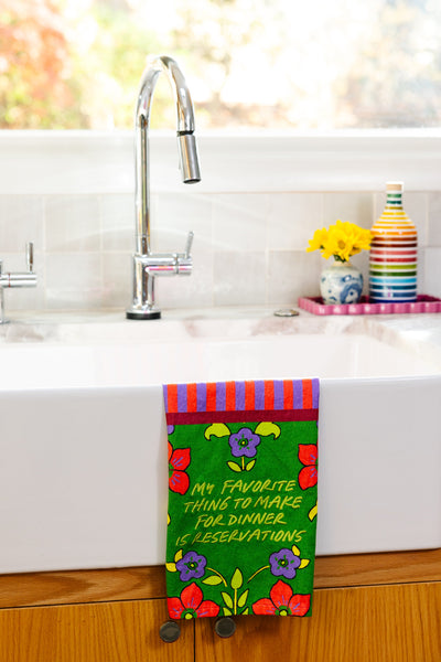 Reservations Dish Towel