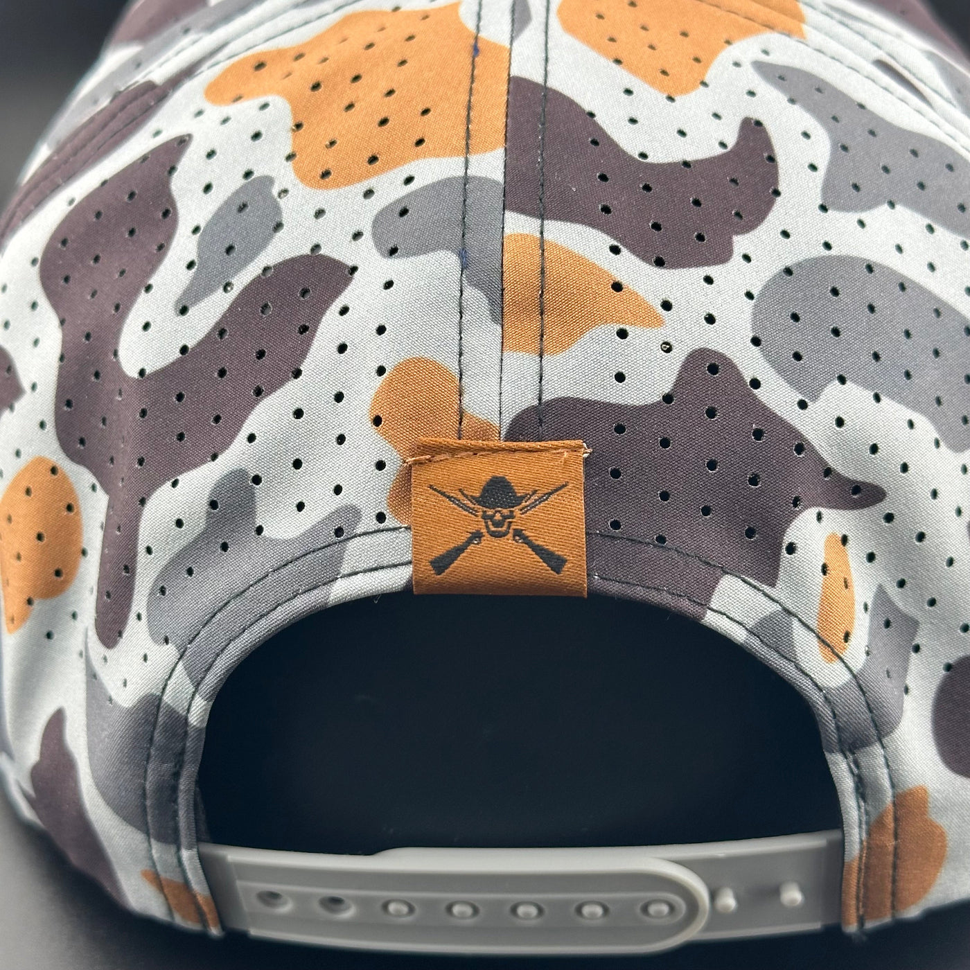 Concrete Camo Patch “Cowboy Hat” - Performance Rope Hat