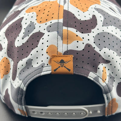 Concrete Camo Patch “Cowboy Hat” - Performance Rope Hat