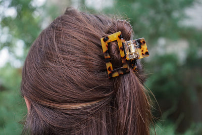 Carly Hair Claw - Tortoise