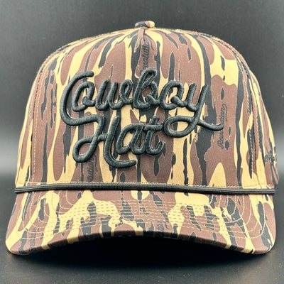 Atakapa Camo - Swampland Script “Cowboy Hat”