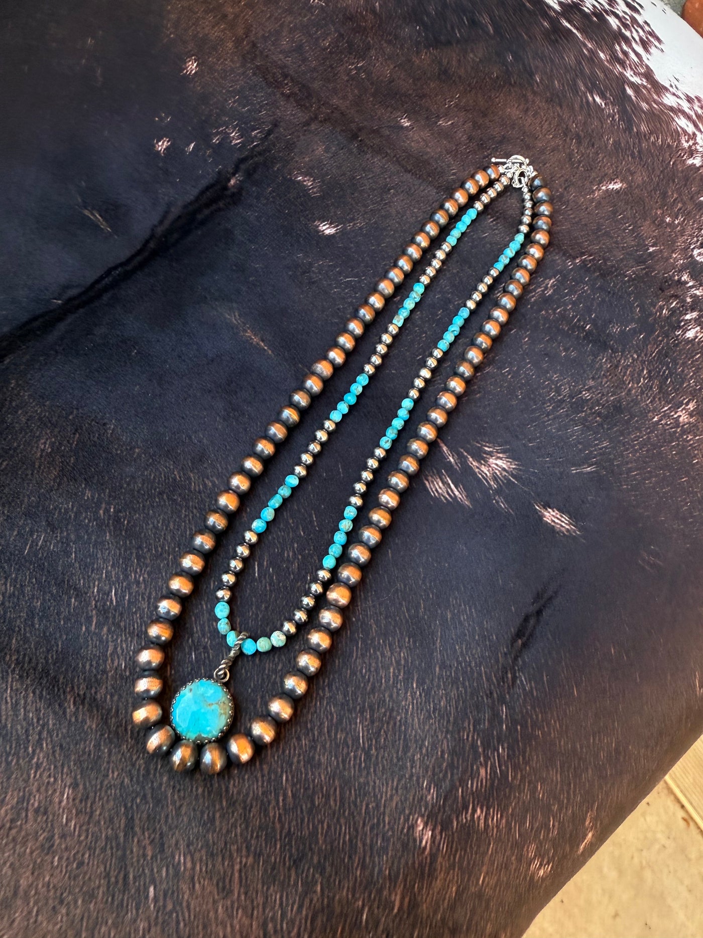 The Barlow Copper Pearl Necklace | 21.5 inch