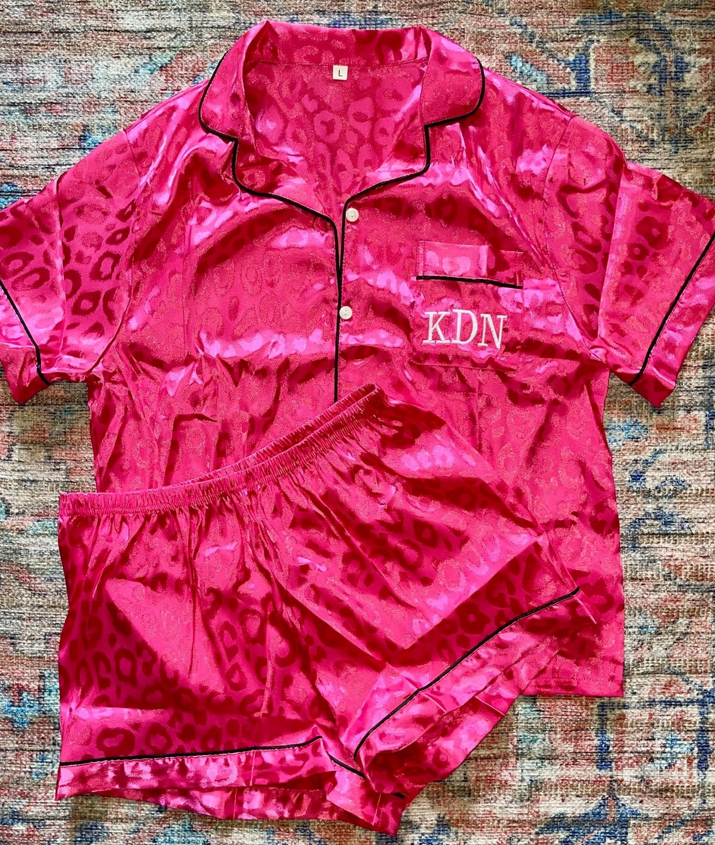 Girl Gang Custom Embroidered Pajamas