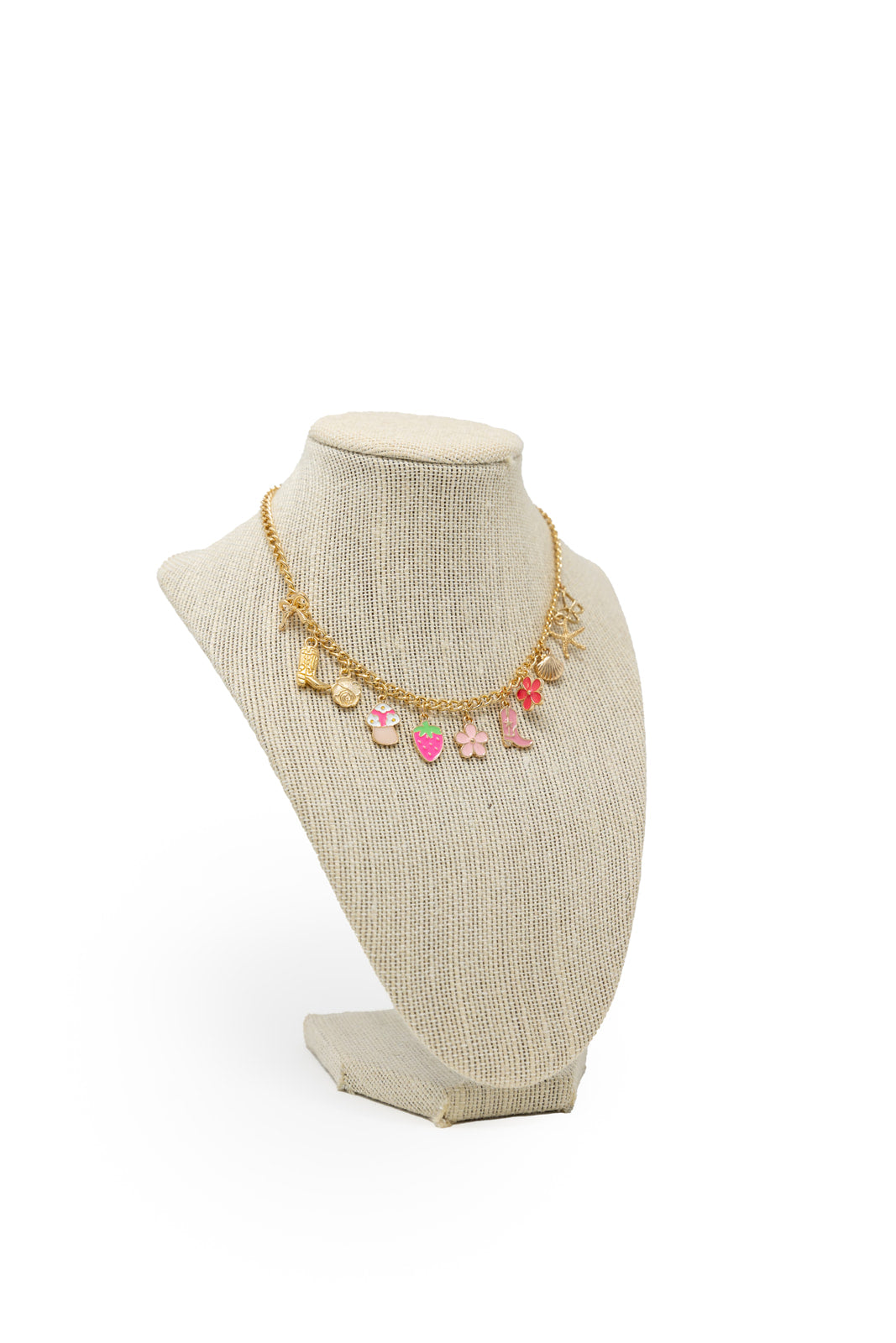Boots & Blossoms Charming Necklace