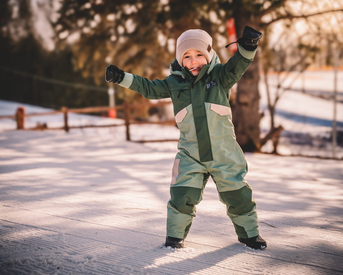 Green Dreams Waterproof Snowsuit Toddler Youth - Winter Gear