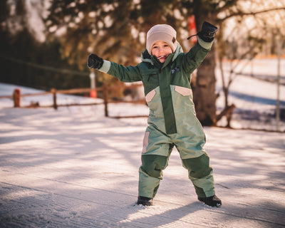 Green Dreams Waterproof Snowsuit Toddler Youth - Winter Gear