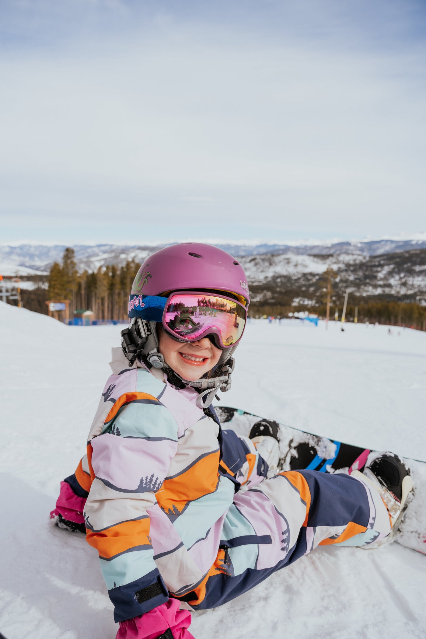 Preorder Colorful Hills Kids Waterproof Snowsuit - Winter Skiing & Snow Play | Keep the Littles Wild