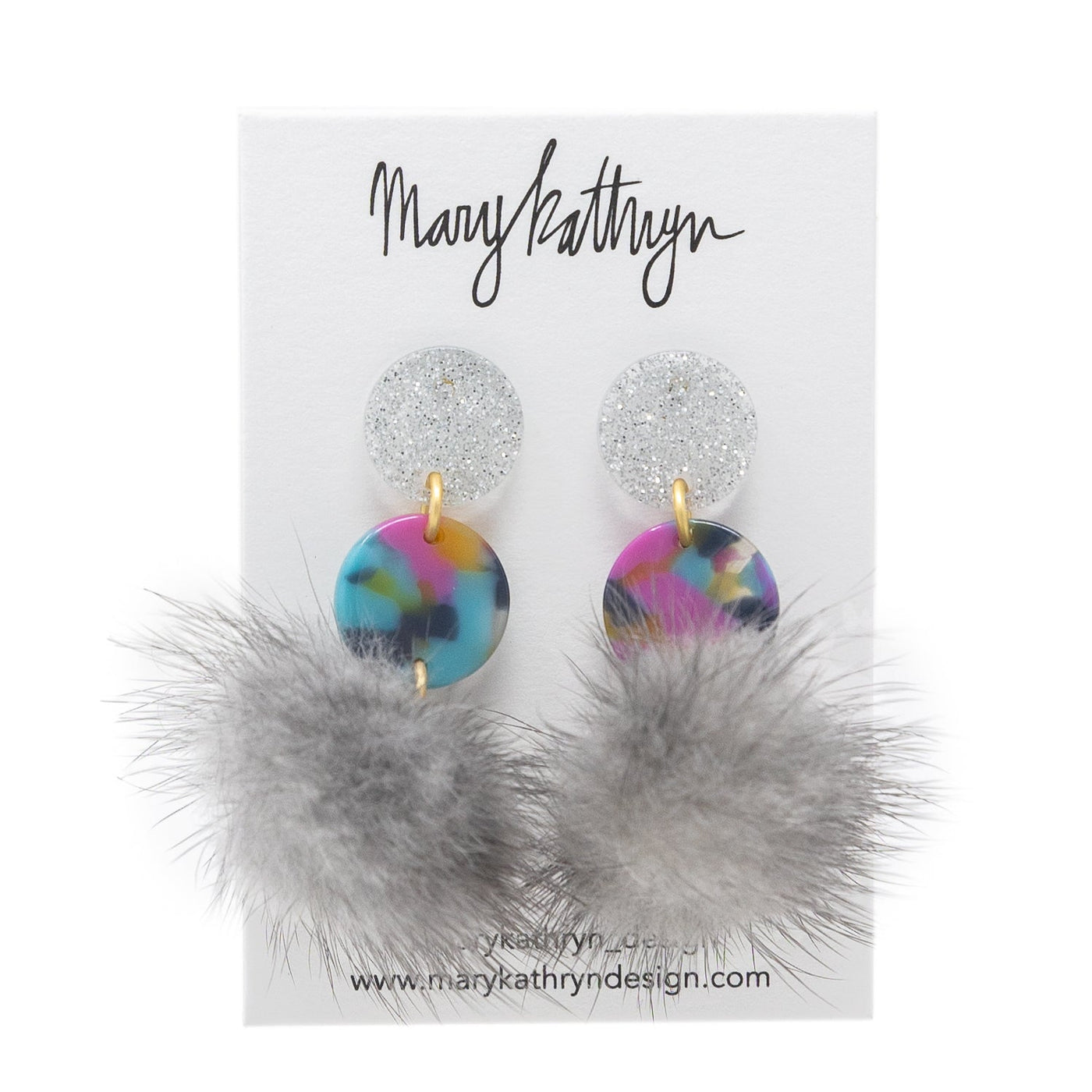 Cordelia Puff Earrings