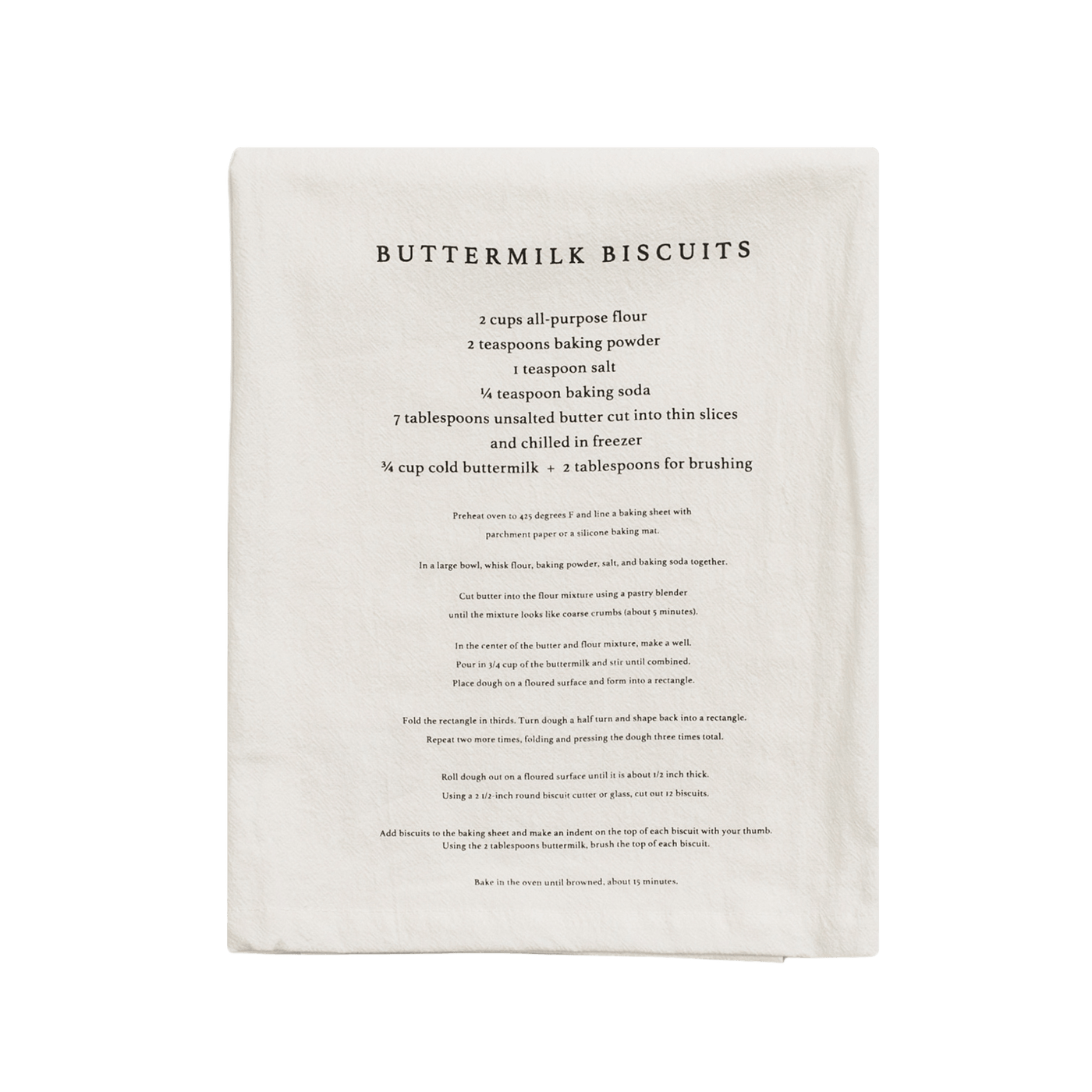 Buttermilk Biscuits Tea Towel