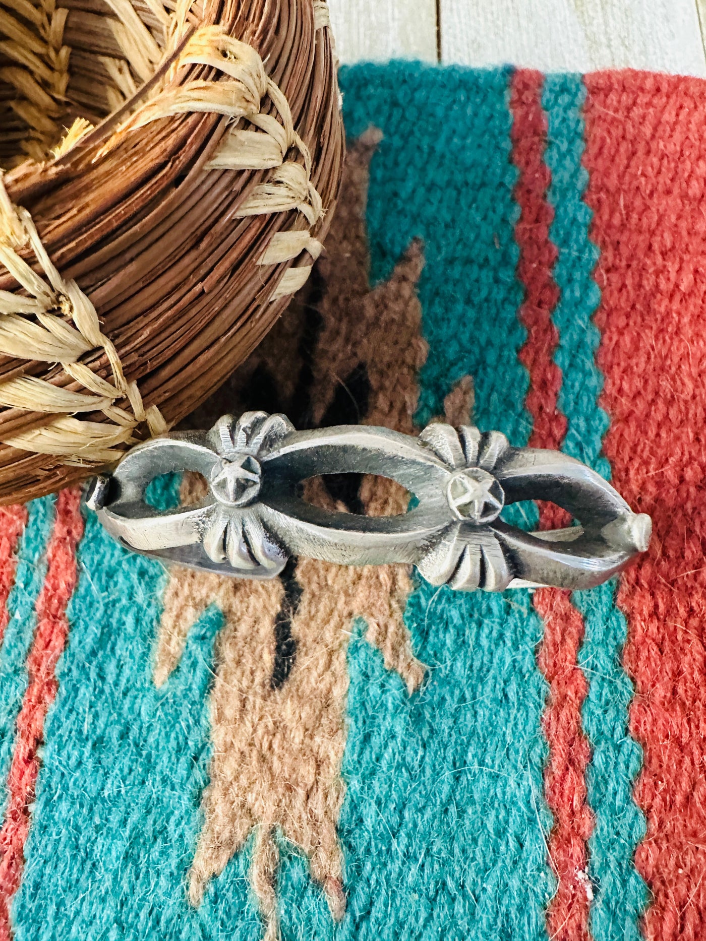 Handcrafted Sterling Silver Cuff Bracelet by Chimney Butte