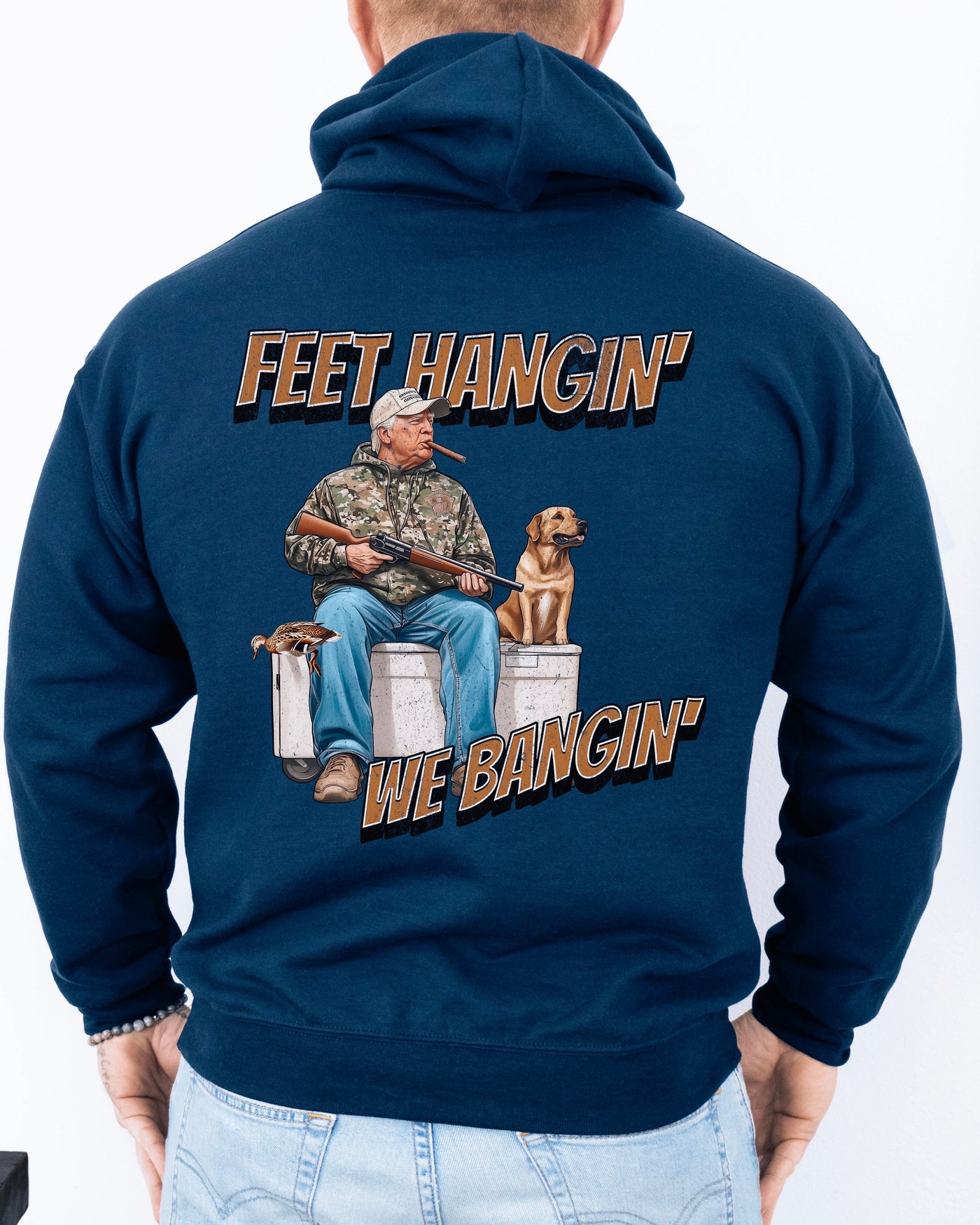 Feet Hangin' We Bangin' Hoodie or Tee