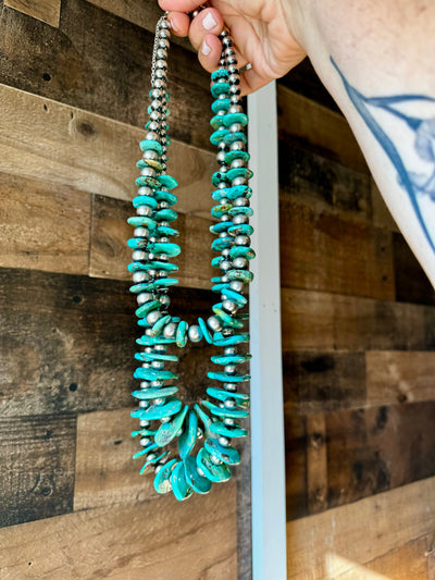 26 inch - NFR collection - sterling silver and turquoise