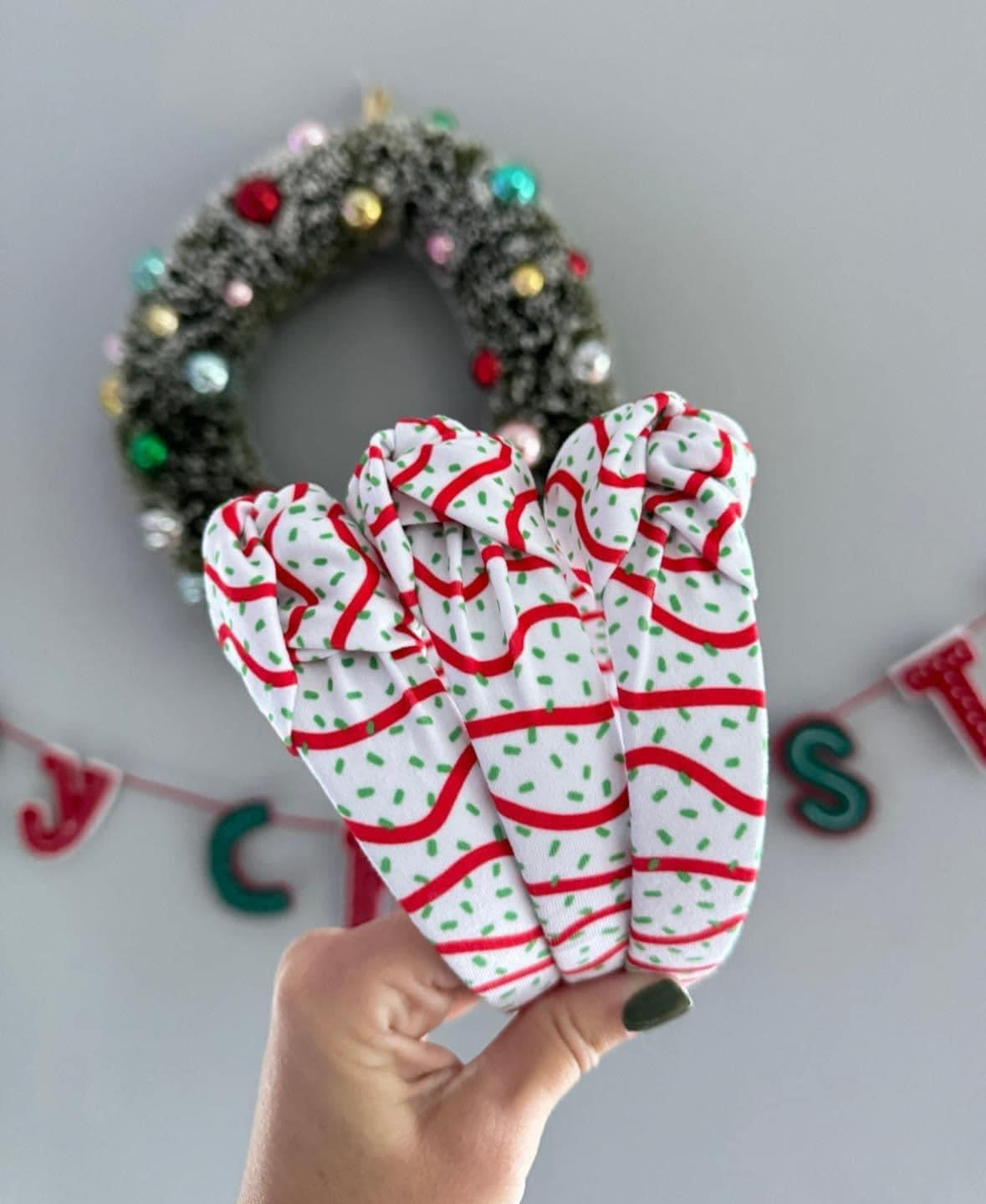 Christmas Cake Headband