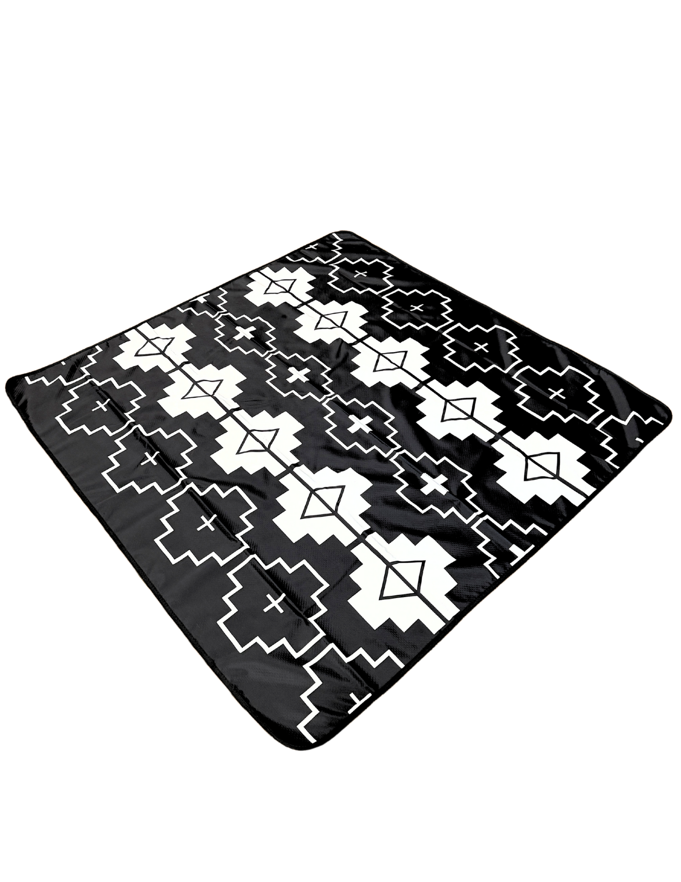 NEW! SPLAT MAT - BLACK - for High Chairs + Play Time Messes