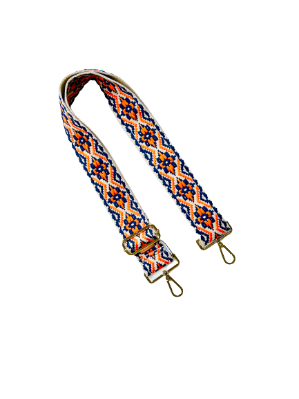 Aztec Diamond Guitar Purse Strap