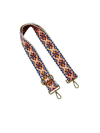 Aztec Diamond Guitar Purse Strap