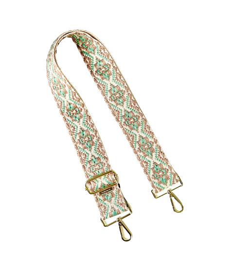 Aztec Diamond Guitar Purse Strap