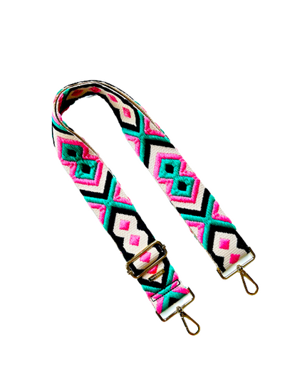 Boho Design Guitar Purse Strap